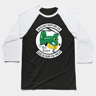 180th ASHC - Big Windy - God is Co-Pilot Baseball T-Shirt